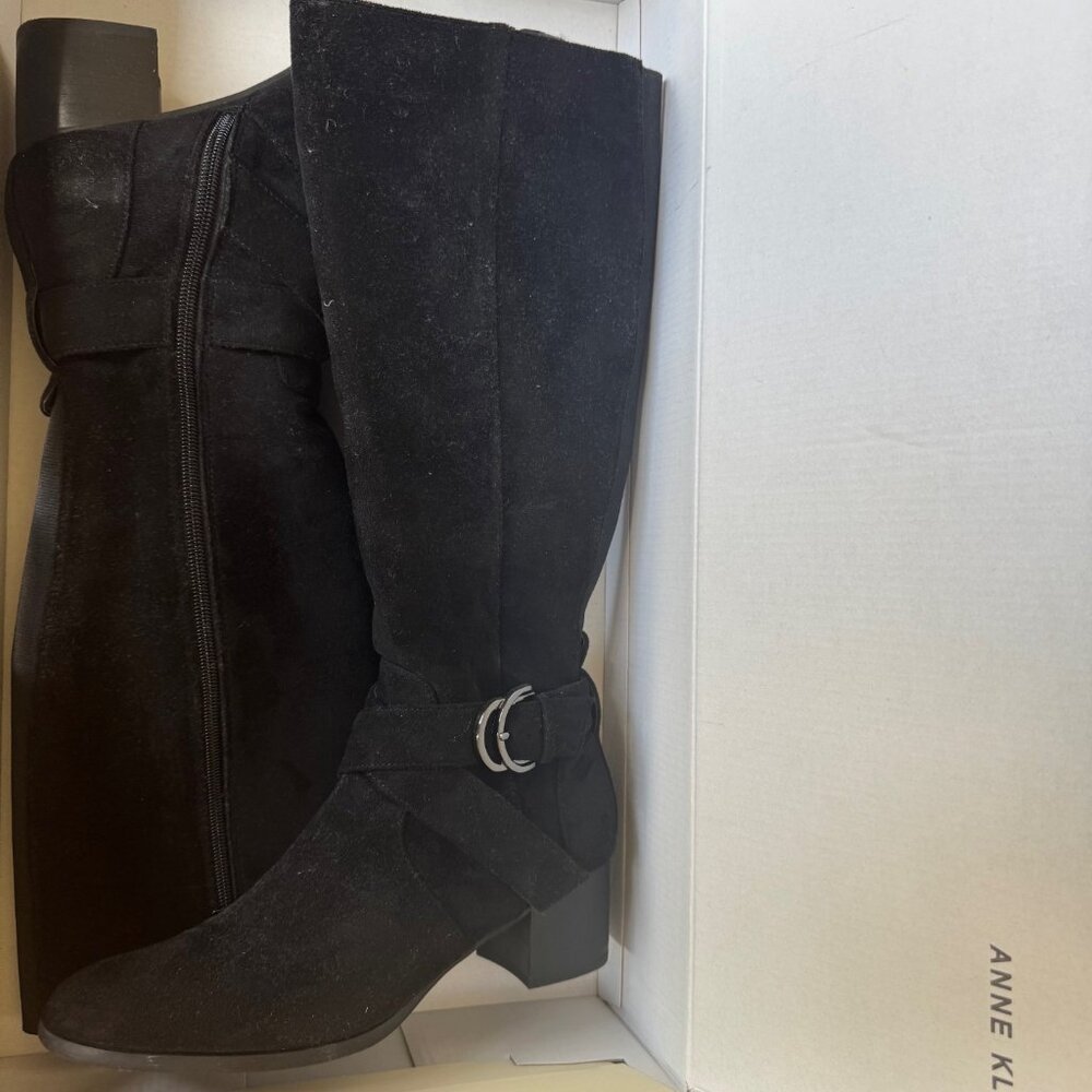 NEW Maia Maelie Boot Tall Black Anne Klein - Picture 8 of 8